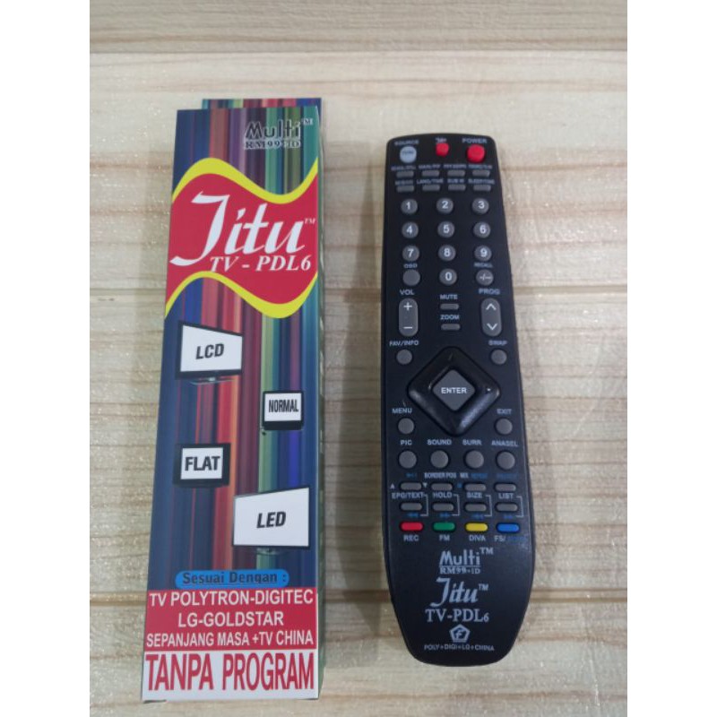 Jual Remot Remote Tv Universal Jitu Terbaru Shopee Indonesia