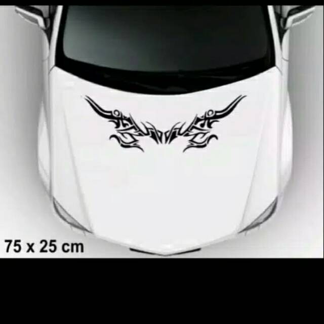 Jual Stiker tribal cap mobil keren stiker cutting | Shopee Indonesia