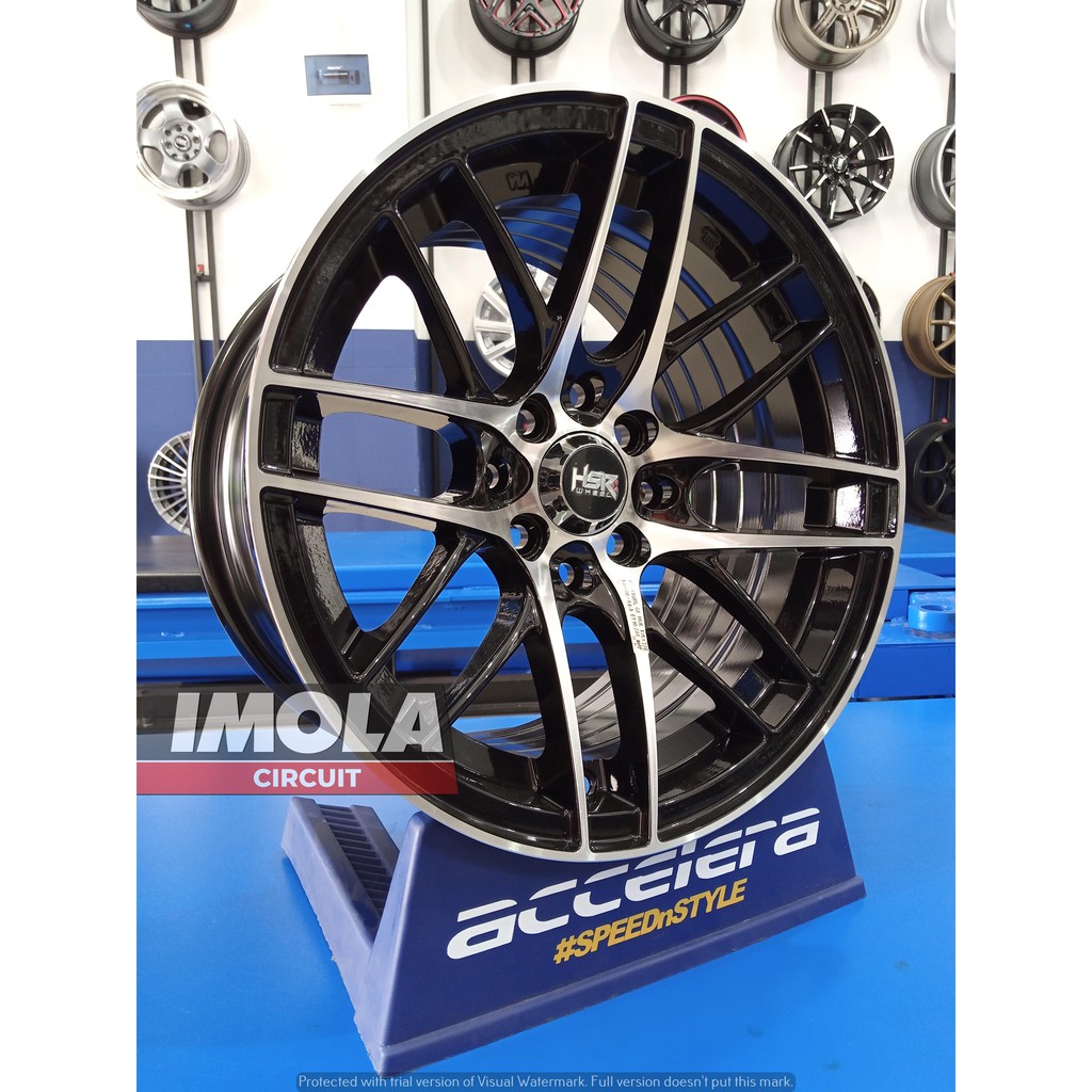 Jual Velg mobil racing belang R15 HSR Wurzburg CS Ring 15 Sirion Veloz ...