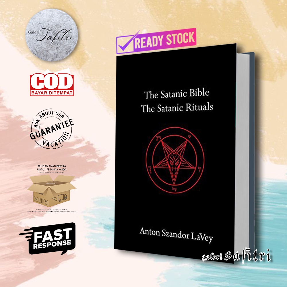 Jual THE SATANIC BIBLE ANTON SZANDOR LAVEY | Shopee Indonesia