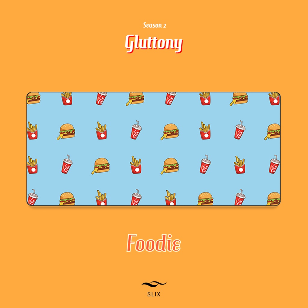 Jual Foodie - SLIX Season 2 (Gluttony) Deskmat | Shopee Indonesia