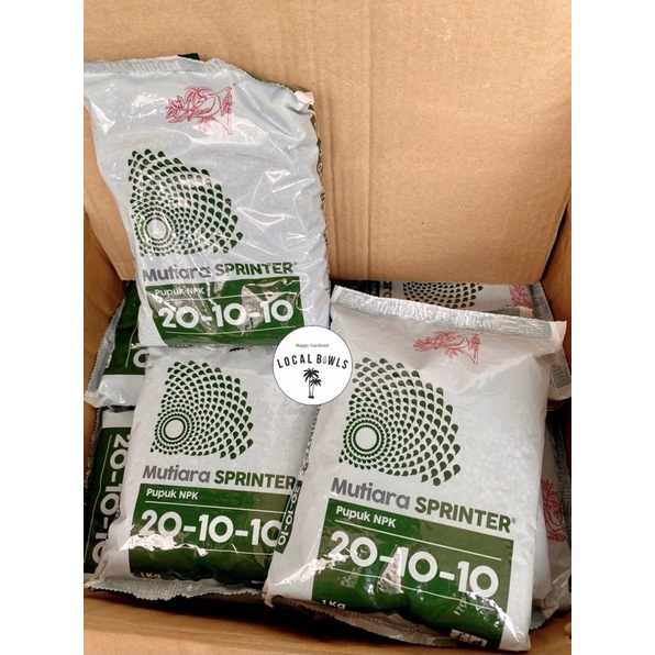 Jual pupuk meroke npk mutiara sprinter kemasan asli pabrik 1kg | Shopee ...