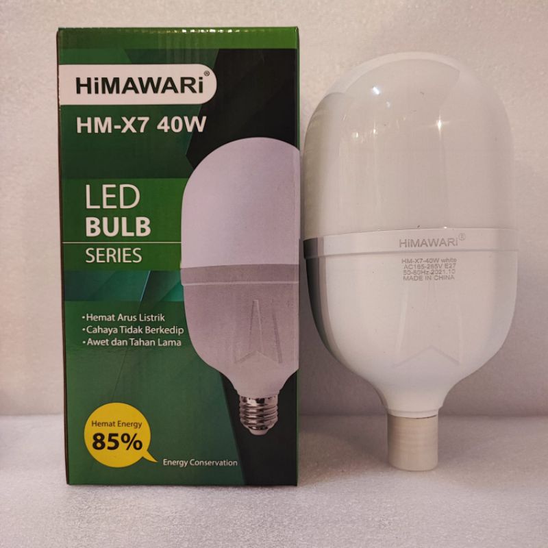 Jual Lampu Led Bulb Series HM-X7 40W Himawari Cahaya Putih | Shopee ...