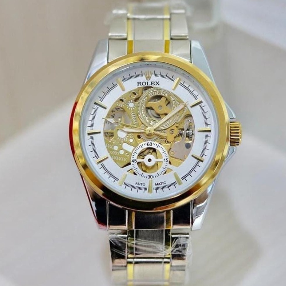 Jual Jam Rolex pria automatic / Jam Tangan Otomatis Tanpa Baterai ...