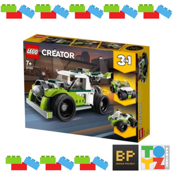 Lego creator 3in1 rocket best sale truck 31103