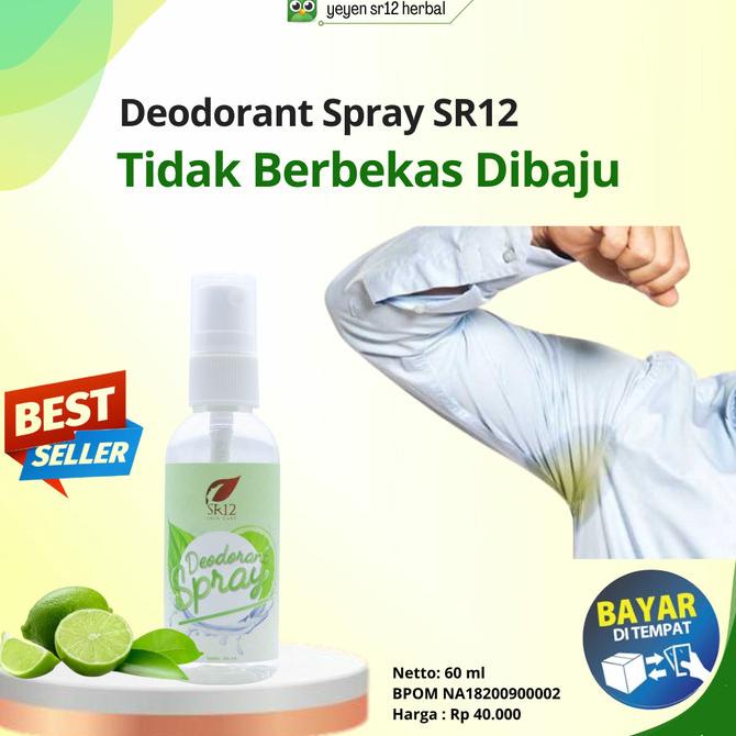 Semburan Deodoran Yang Tidak Meninggalkan Kesan Pada Pakaian