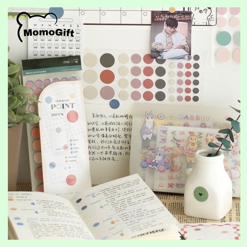 Jual Stiker Alphabet Stiker Dot / Label Nama / Bookmark Stiker Pack ...