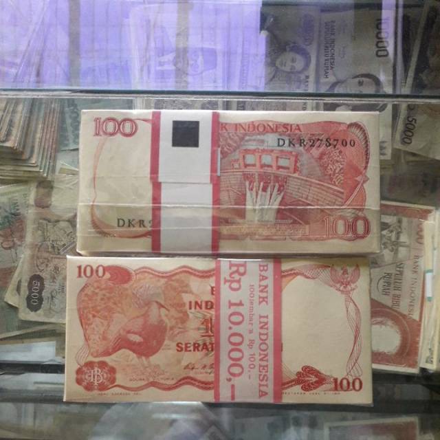Jual Uang Kertas 100 Rupiah Terlengkap & Harga Terbaru Oktober 2026 ...