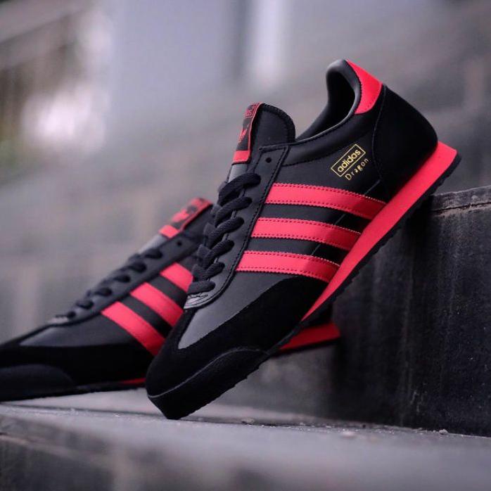 Adidas dragon red black sale