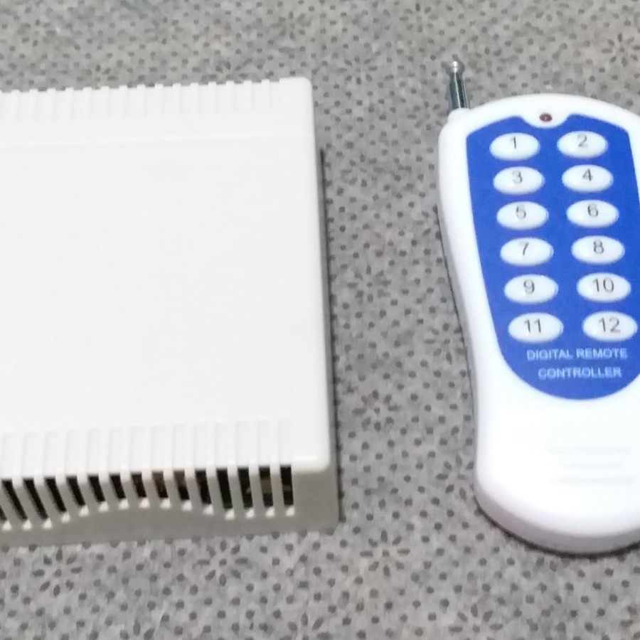 Jual SAKLAR REMOTE 12 CHANNEL 8 channel 4 channel / REMOTE CONTROL ...