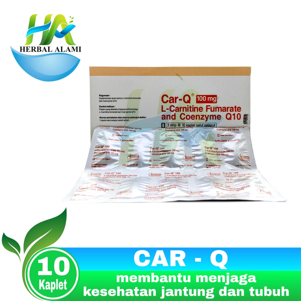 Jual Car-Q 100mg PERSETRIP - Suplemen Kesehatan Jantung | Shopee Indonesia