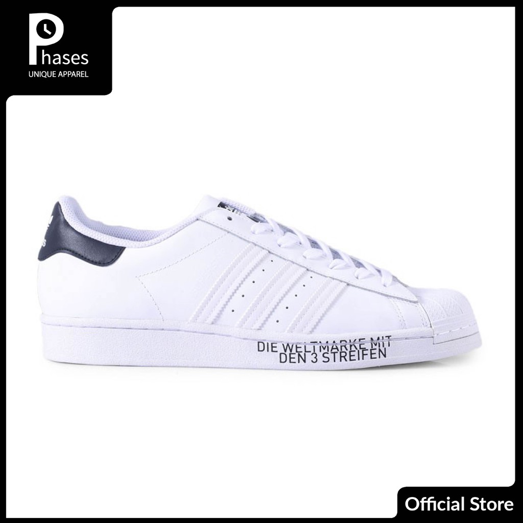 Jual Adidas Superstar White Navy Germany Original Shopee Indonesia
