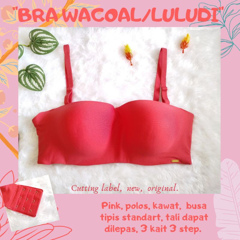Jual SALE!! CUCI GUDANG !! BRA WACOAL, 1/2 CUP, SIZE D85/38,WARNA BLACK ...