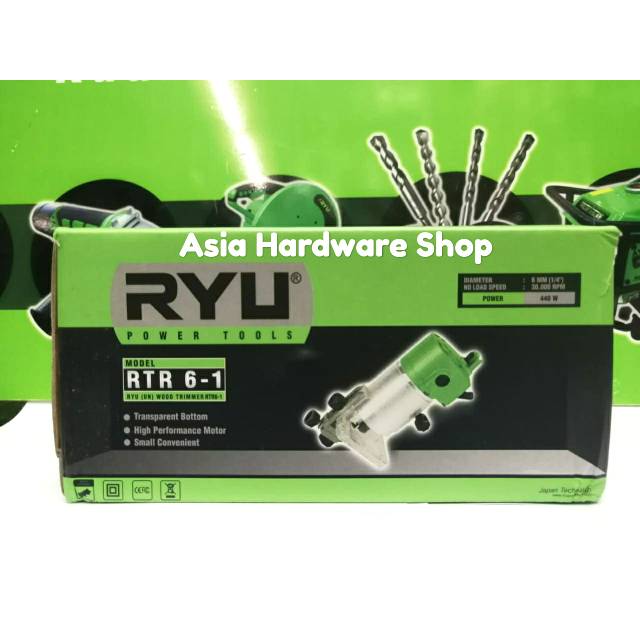Jual RYU Mesin Router Trimmer RTR 6-1 Mesin Profil Wood Ryu | Shopee ...