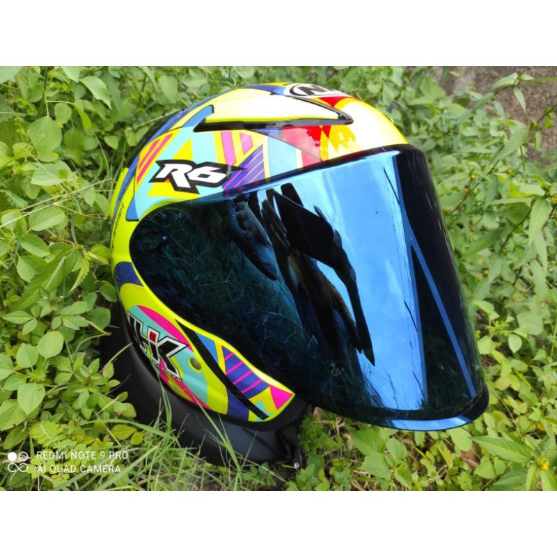 Visor iridium nhk hot sale r6