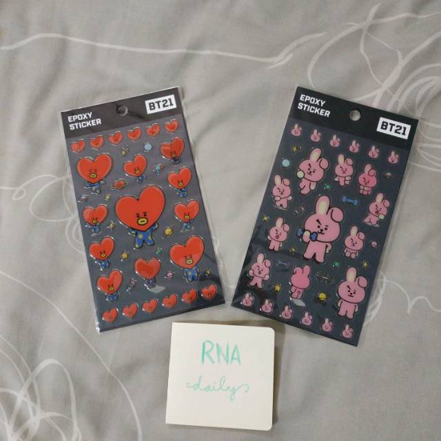 Jual BT21 x Monopoly Epoxy Stickers / Stiker - Cooky Tata | Shopee ...