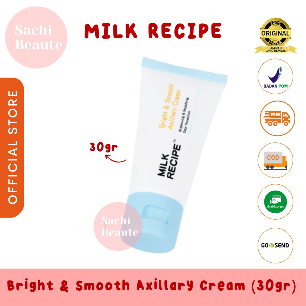 Jual Milk Recipe Bright & Smooth Axillary Cream Brightening Cream