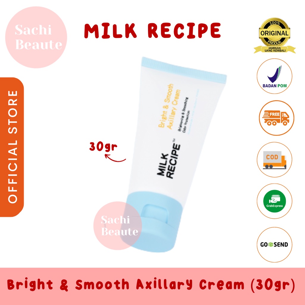 Jual Milk Recipe Bright And Smooth Axillary Cream Brightening Cream Shopee Indonesia 5977