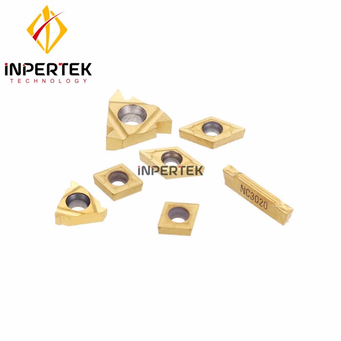 Jual Insert Set 7pcs Insert Potong Pahat Bubut Rata Luar Dalam Ulir ...