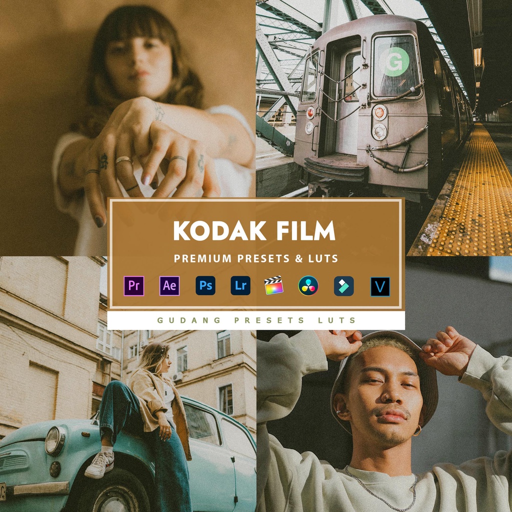 Jual [BISA VN] Kodak Film Premium Preset Lightroom LUTs VN Android