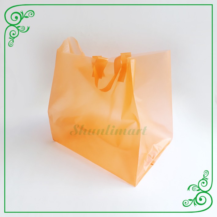 Jual Plastik Shopping Bag Warna Tas Kantong Plastik Handle Box Kemasan