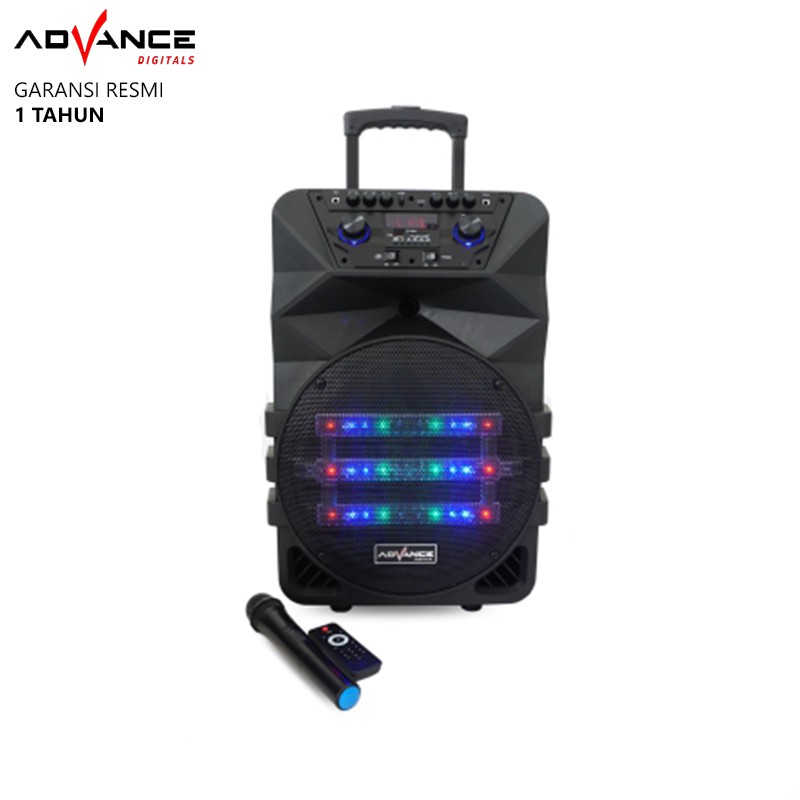 Jual Speaker Bluetooth Advance K1212 Speaker PA Hi Fi Portable Shopee
