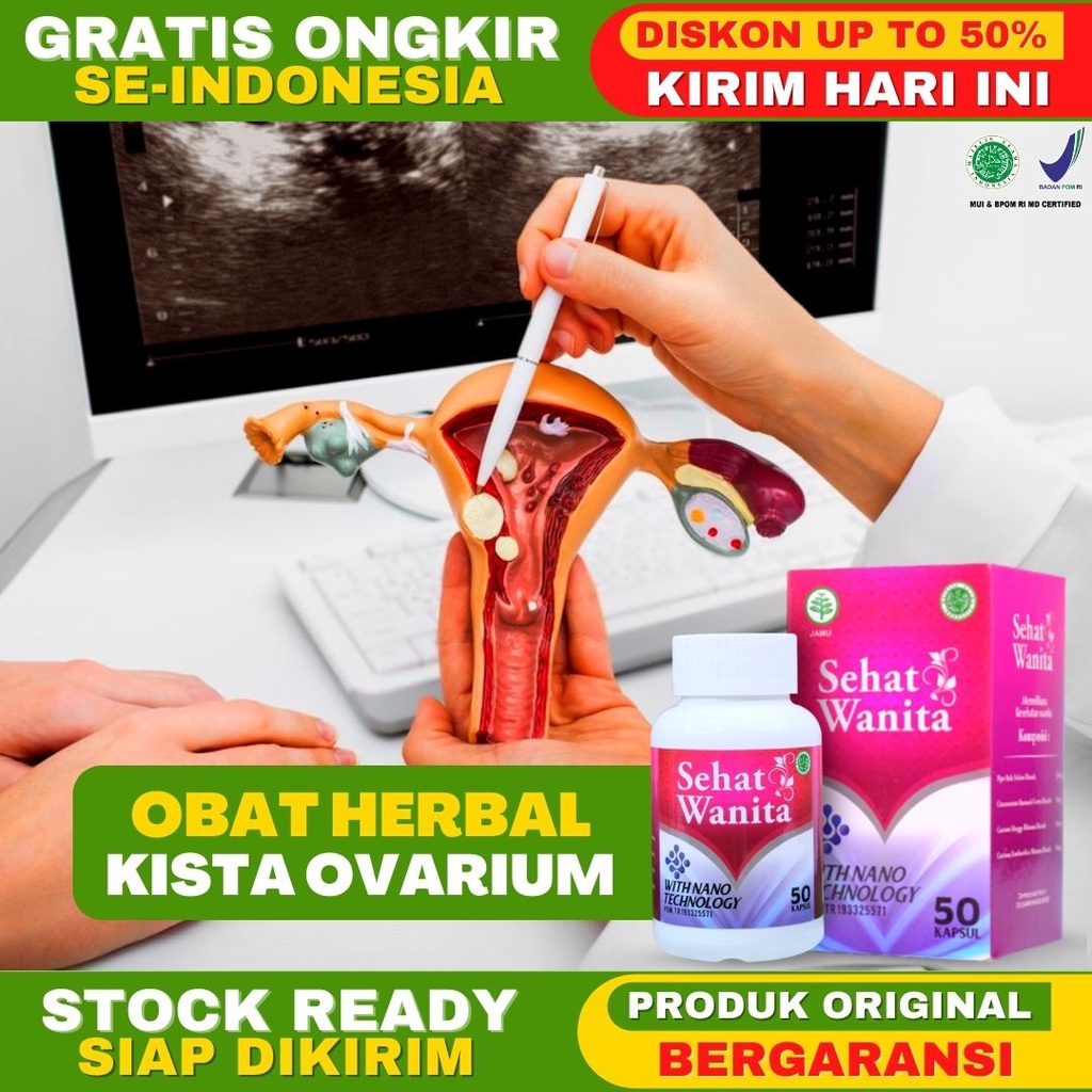 Jual Obat Gejala Kista Ovarium Obat Gangguan Menstruasi Siklus Haid