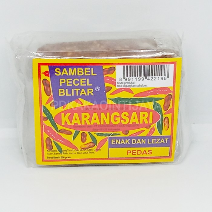 Jual Langsung Order karangsari bumbu pecel PEDAS/SEDANG Murah | Shopee ...