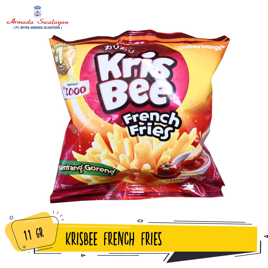 Jual Krisbee French Fries 11g | Shopee Indonesia