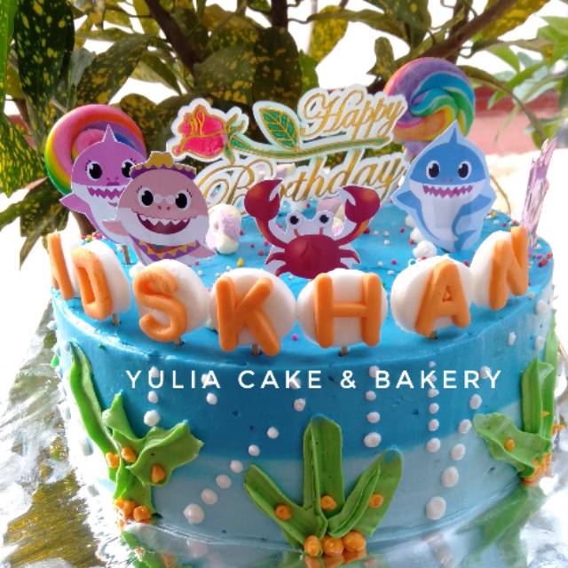 Jual Kue ulang tahun baby shark | Shopee Indonesia