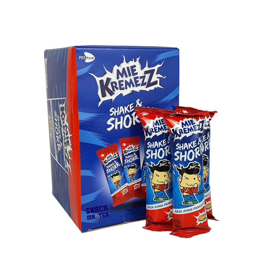 Jual Mie KremezZ Shake & Shorr - Netto 21 bks x 16 gr | Shopee Indonesia