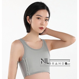 Sport bra pullover / Breast binder / Sport bra press dada untuk payudara  besar