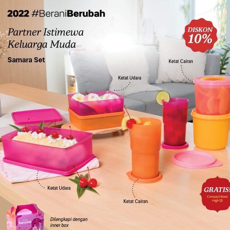 Jual SAMARA SET Tupperware HAMPERS HARI RAYA | Shopee Indonesia