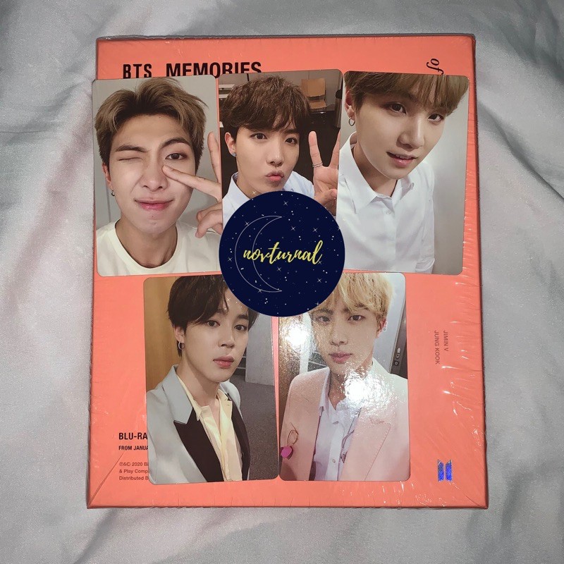 BTS Memories 2019 j-hope Photocard with Blu-ray Full Set - Media