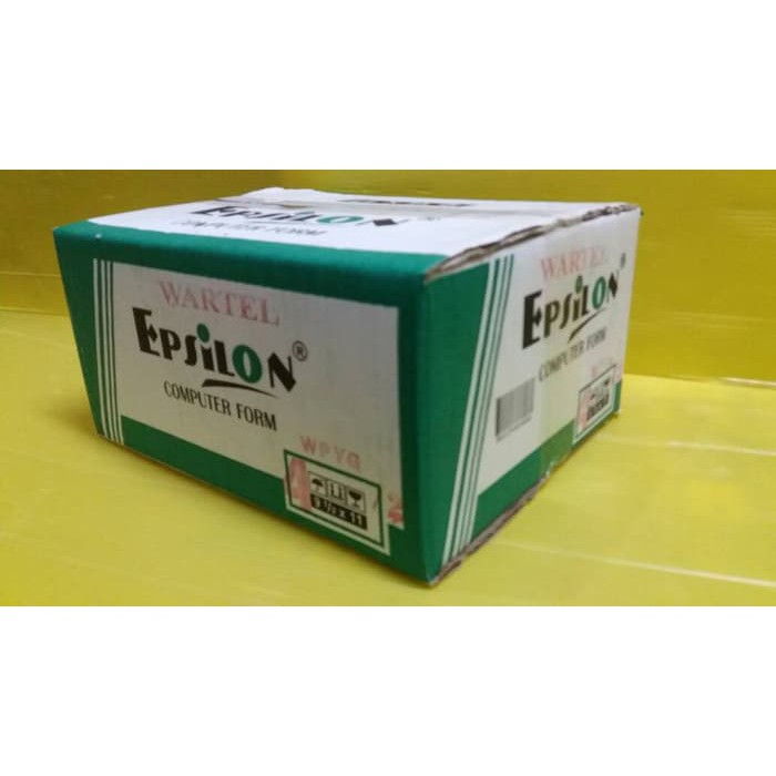 Jual Epsilon Cont Form 9 1/2 : 2 x 11 : 2 4 Ply WARTEL | Kertas ...