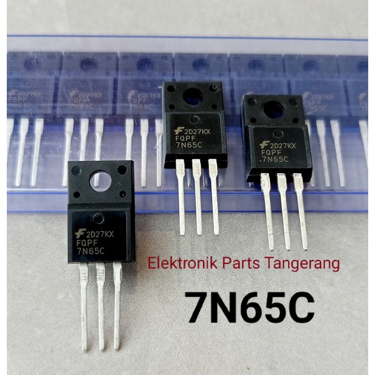 50 PCS FQPF7N65C FQPF7N65 7N65C MOSFET 650V N-Channel Adv Q-FET TO-220F New #E