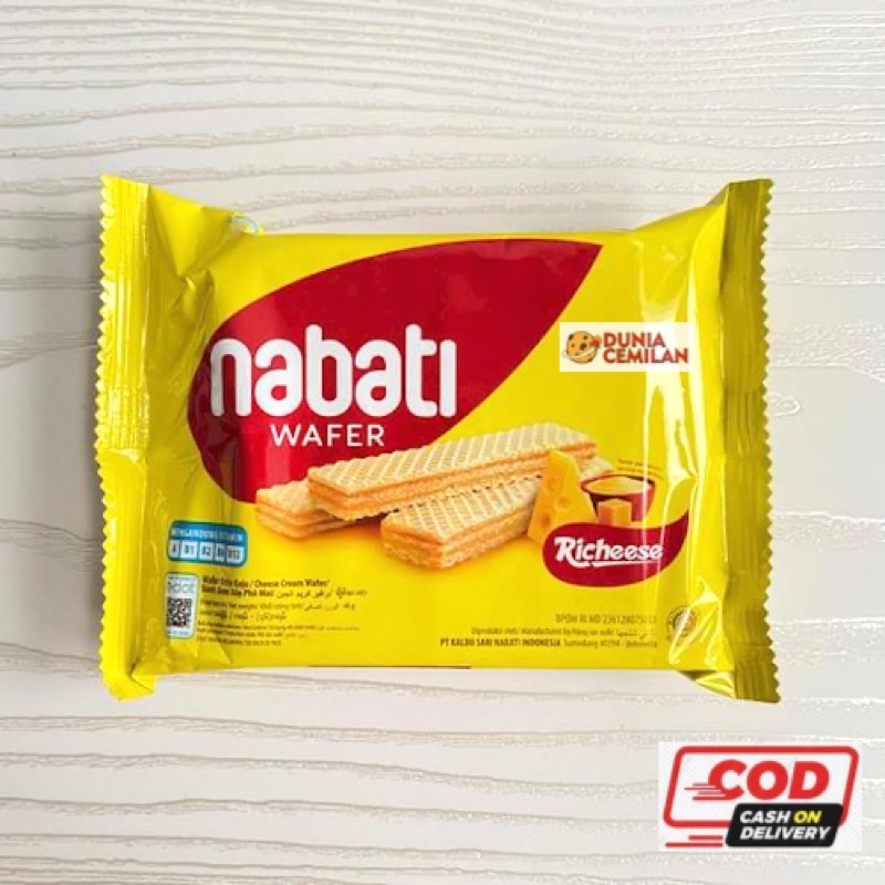 Jual [TERMURAH!!] Nabati Wafer 39 gram - Wafer Berbagai rasa Nabati ...