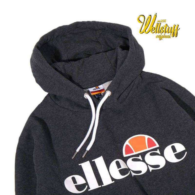 JAKET HOODIE ELLESSE ORIGINAL GOTTERO SERIES DARK GREY