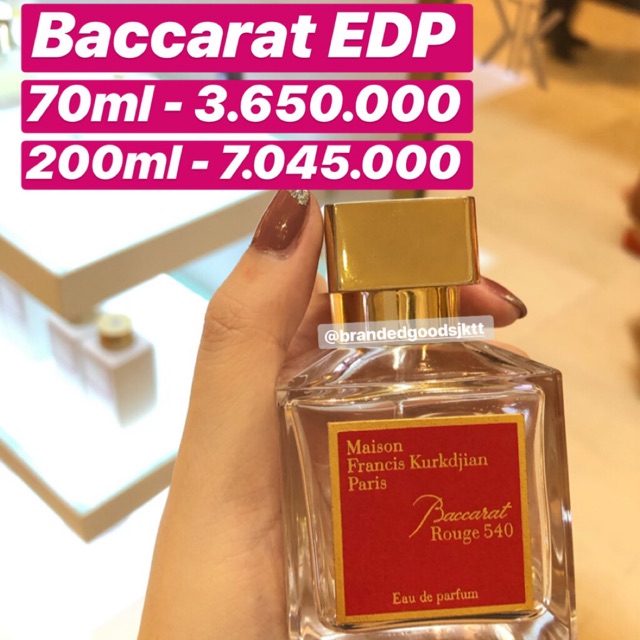 Harga mfk 2025 baccarat rouge 540