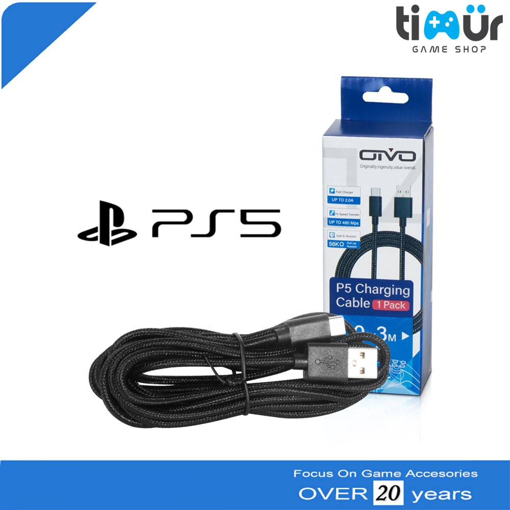 Jual Kabel USB Charger Charge Stick Stik Xbox One Nintendo Switch PS5 ...