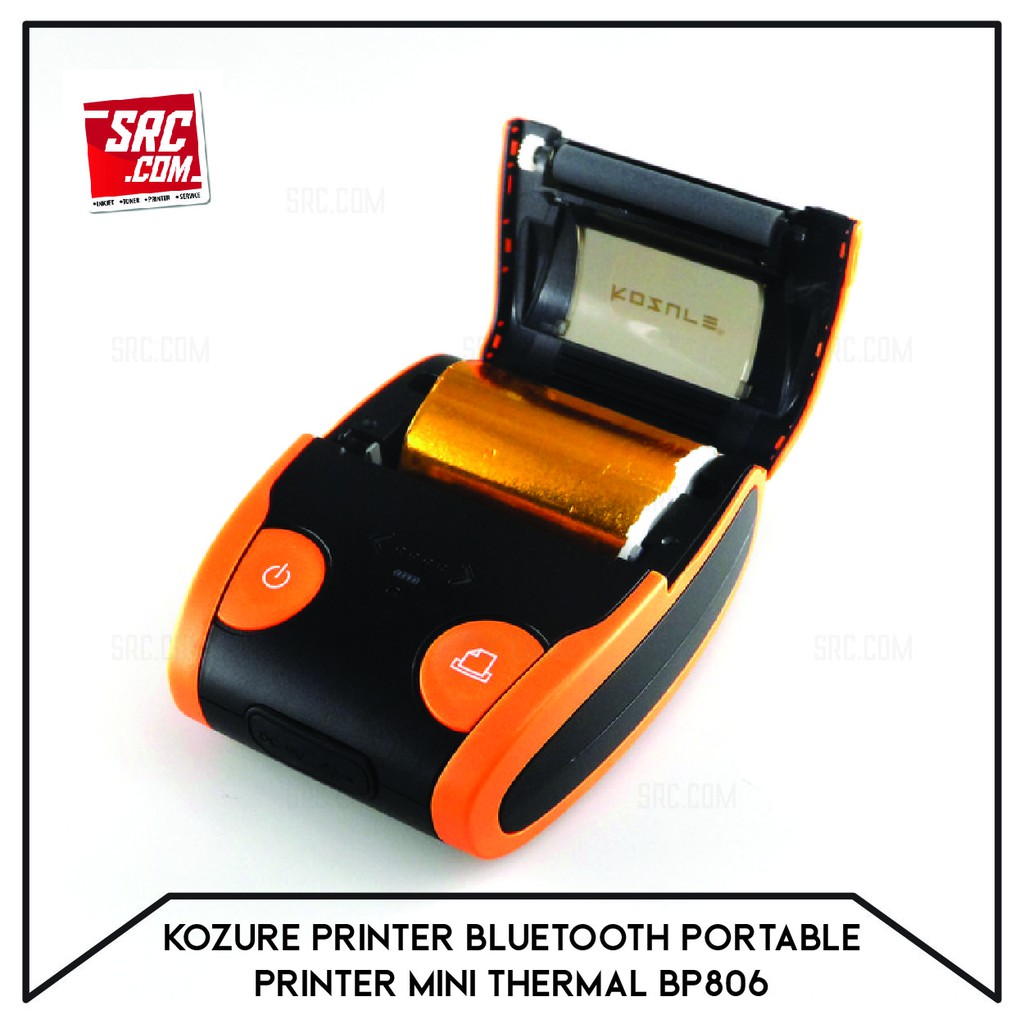 Jual Printer Bluetooth Portable KOZURE BP806 Mini Thermal Orange ...