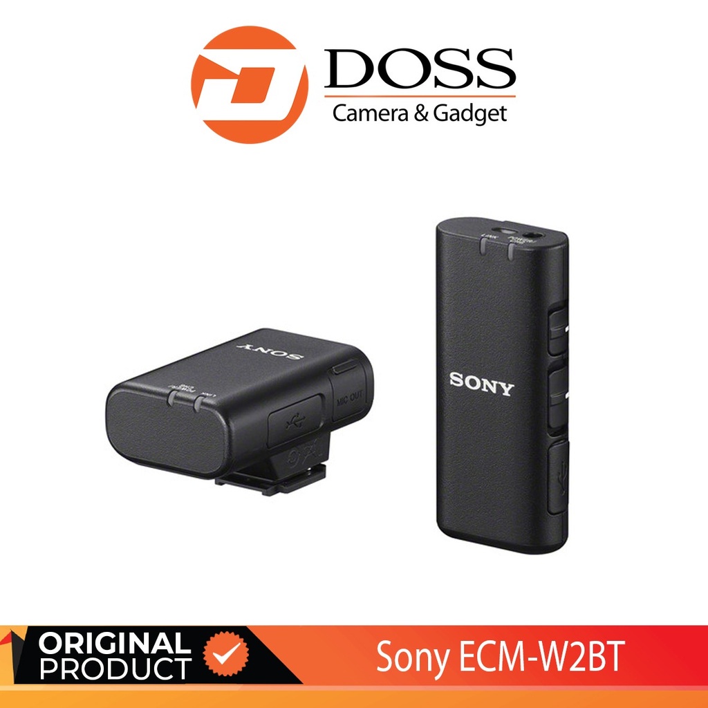 Jual Sony ECM-W2BT Camera-Mount Digital Bluetooth Wireless Microphone ...