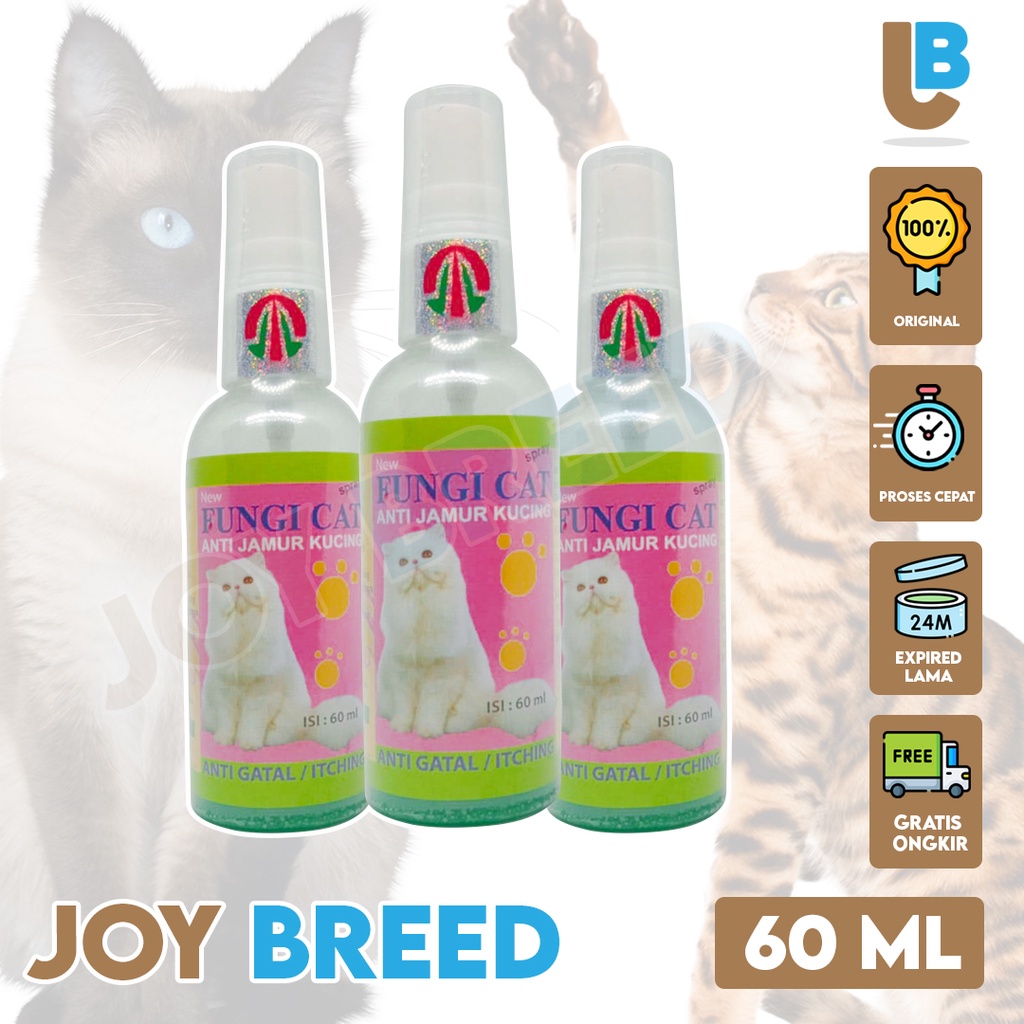 Jual OBAT ANTI JAMUR KUCING FUNGI CAT SPRAY MENGOBATI INFEKSI JAMUR