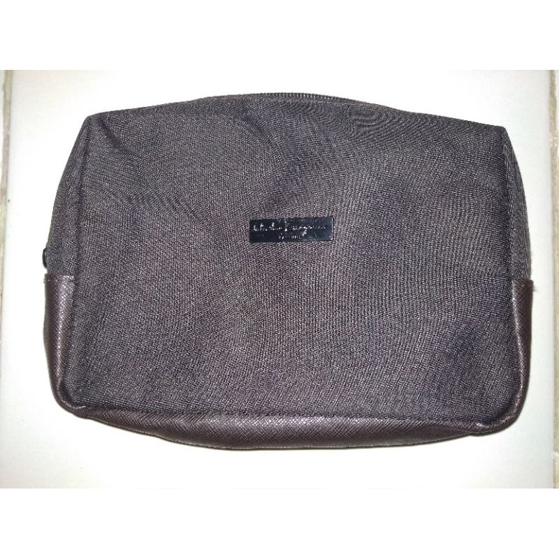 Salvatore Ferragamo Parfum Perfume Bag Clutch Make Up Original