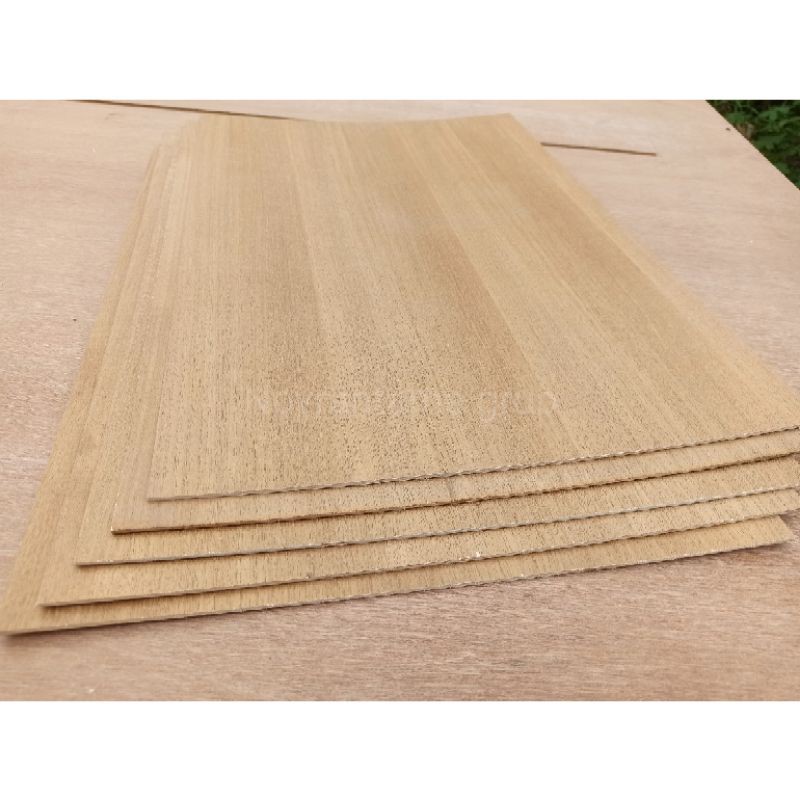 Jual multiplek / triplek teakwood 3mm (60x40)cm, triplek motif jati