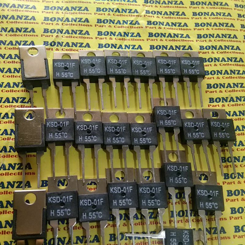 Jual KSD -01f H55°C Thermal Switch ksd h55°c Sensor suhu | Shopee Indonesia