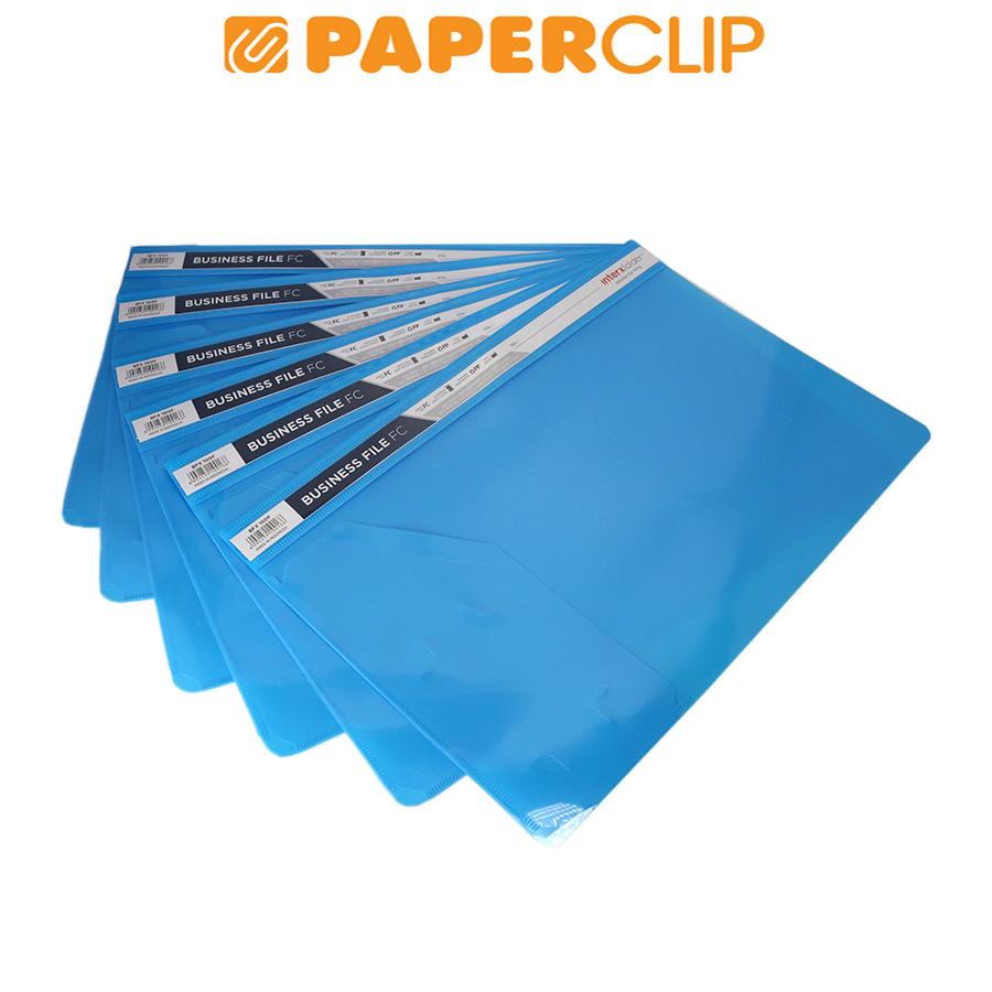 Jual MAP / BUSINESS FILE INTERX BFX100F ISI 6 FC BLUE | Shopee Indonesia