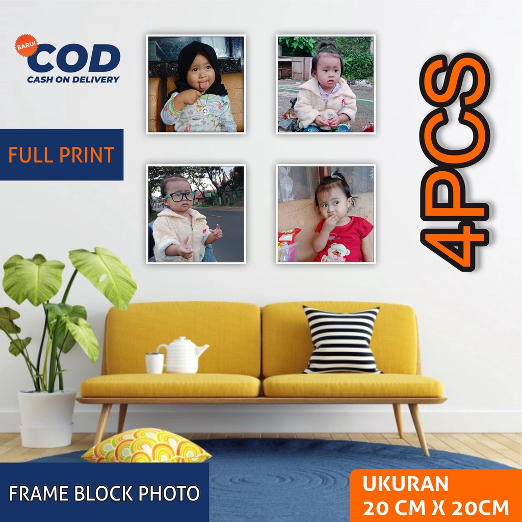 Jual CETAK FOTO FRAME BLOCK /BINGKAI FIBER POLY FRAME | Shopee Indonesia