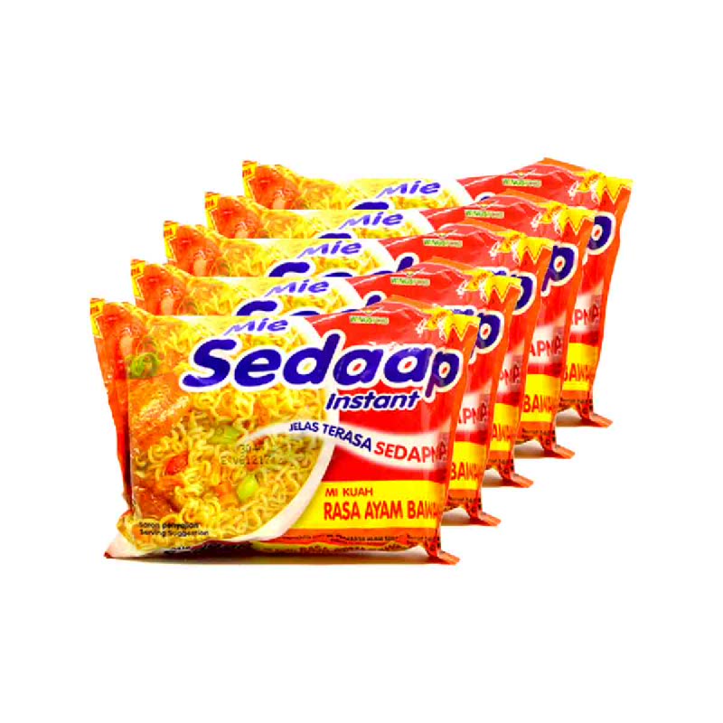 Jual Sedaap Mie Rasa Ayam Bawang Kuah 70g 5 Bungkus Shopee Indonesia