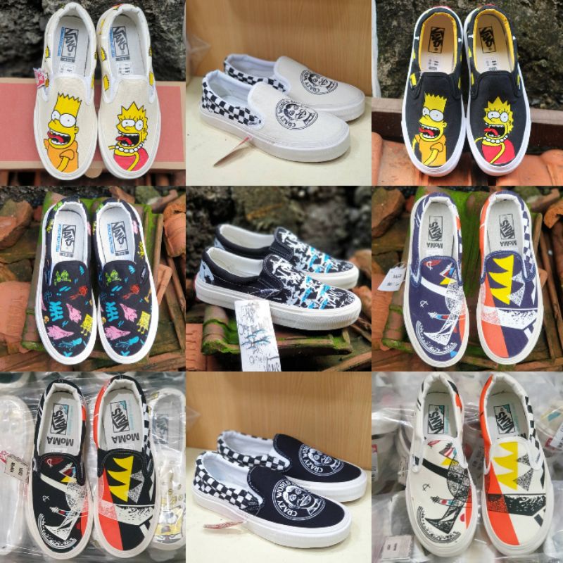 Ukuran sepatu vans slip on sales